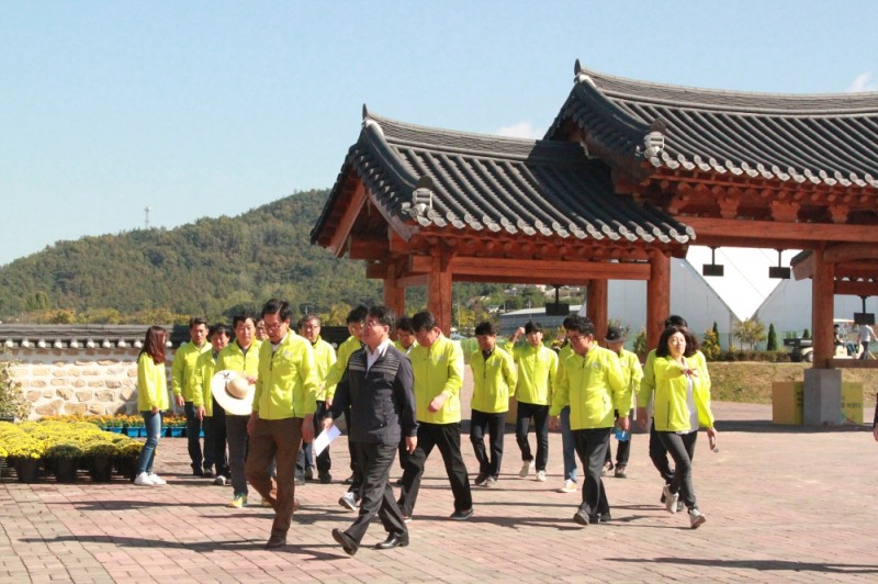 행정부지사 최종 점검 장면, (사진=포도컴)