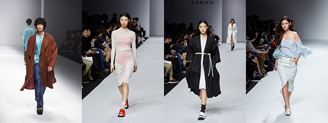 박경진-배윤영-김설희-엘리스, 2018 S/S 헤라서울패션위크 빛내