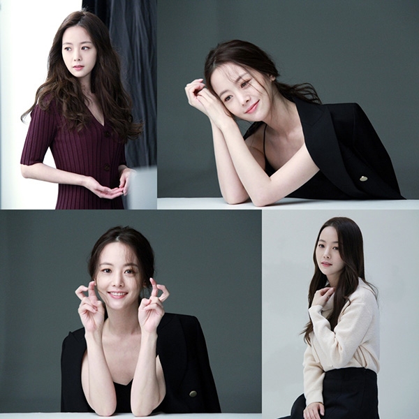 '청순부터 고혹까지' 배우 손여은, 화보 비하인드컷 공개