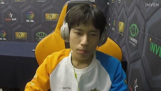 '삼디' 최윤성. (사진=WEGL 중계 캡처)