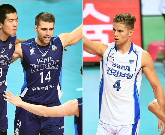 삼성화재-우리카드, '벼랑 끝'서 엇갈린 희비