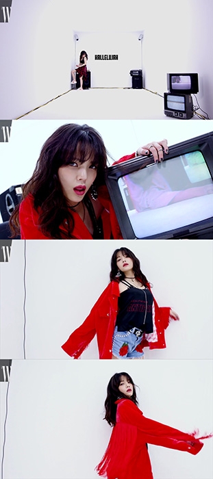 AOA 지민, ‘할렐루야’ 뮤직패션필름 공개