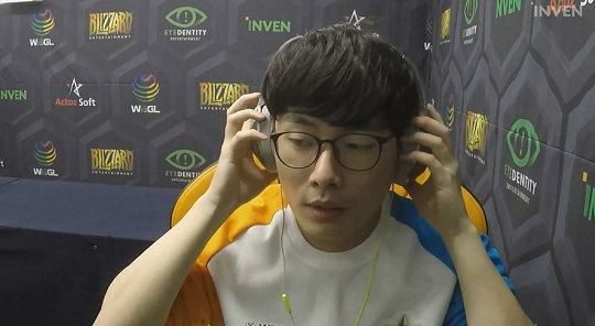 '코코아' 최민규. (사진=WEGL 하스스톤 중계 캡처)