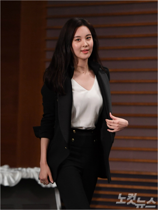 배우 서주현이 지난 5월 12일 오후 서울 상암동 MBC사옥에서 열린 주말드라마 ‘도둑놈 도둑님’ 제작발표회에 참석하고 있다. (사진=황진환 기자/노컷뉴스)