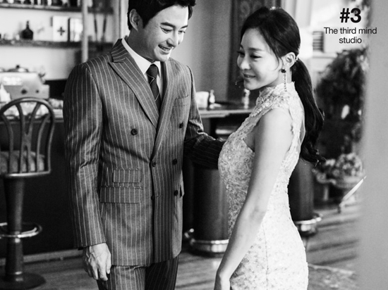 이세창-정하나 부부의 웨딩 화보 (사진=해피메리드 컴퍼니, 더써드 마인드 스튜디오 제공)