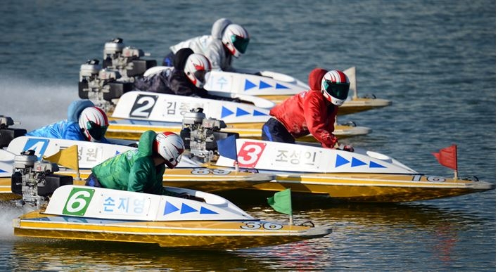 경정선수들의 경기모습. (사진=경정운영본부)