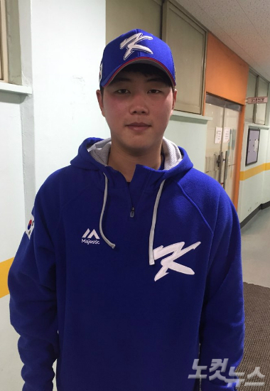 '아시아프로야구챔피언십 2017'에 나서는 한국 야구대표팀의 좌완 투수 함덕주. (사진=노컷뉴스)