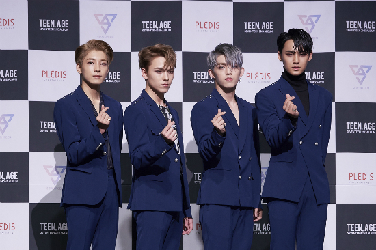 세븐틴이 세븐틴에게 "우린 성장했다, 박수!"