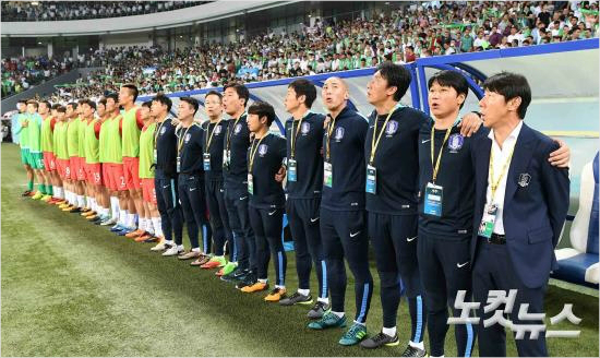 11월 콜롬비아, 세르비아와 평가전을 치를 축구 대표팀. (박종민 기자)