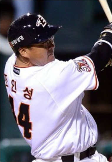 8일 공식 은퇴를 선언한 전 한화 포수 조인성.(자료사진=한화)