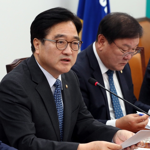 우원식 더불어민주당 원내대표(사진=뉴시스)