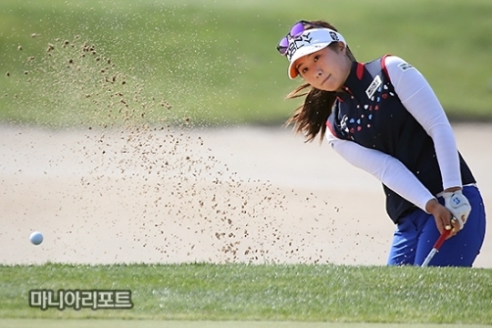 올 시즌 벙커 세이브율 1위에 오른 이정은6. 사진=마니아리포트DB