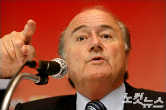 제프 블래터 전 FIFA 회장. (자료사진)