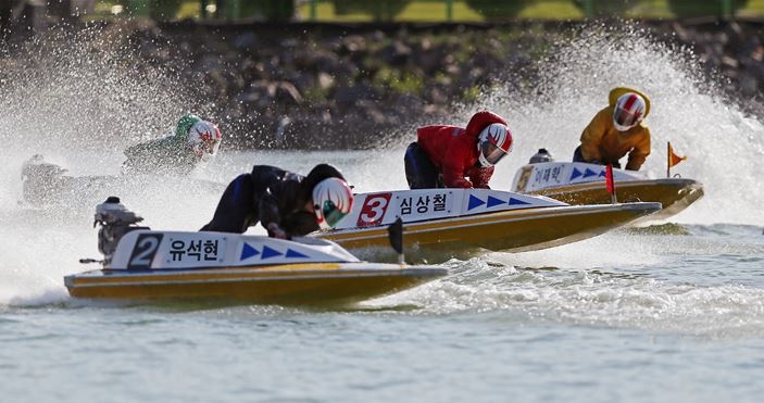 경정선수들의 경기모습. (사진=경정운영본부)