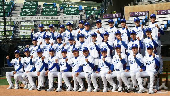 '아시아프로야구챔피언십 2017'에 나서는 한국 야구대표팀. (사진=자료사진)