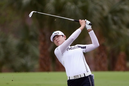 CME그룹 투어 챔피언십 1라운드의 박성현. 사진=LPGA 제공