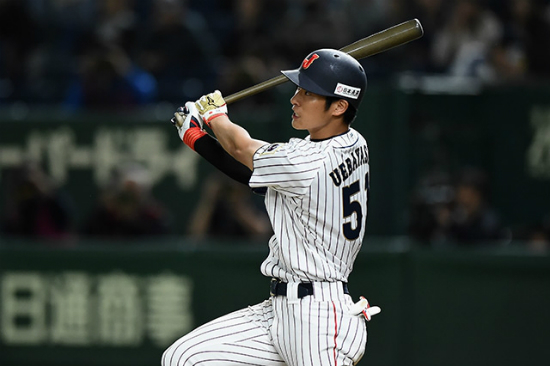 일본 야구대표팀의 우에바야시 세이지. (사진=APBC 공식 홈페이지 캡처)