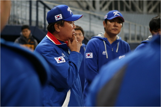 한국 야구 국가대표팀의 선동열 감독 (사진 제공=KBO)