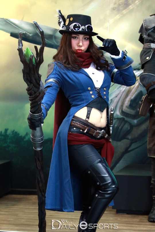 블루홀 '에어' 부스 모델 정유정