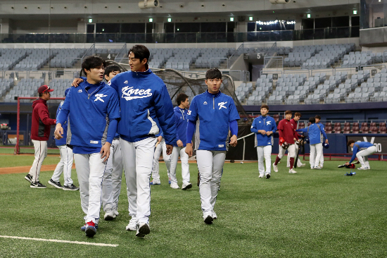 한국 야구대표팀. (사진=KBO 제공)