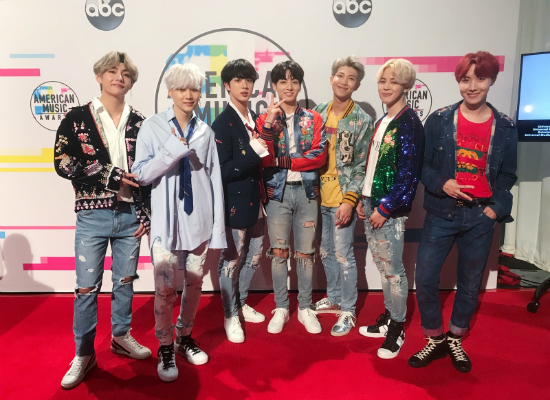 "AMAs 최고의 순간" 방탄소년단, 美서도 빛난 존재감