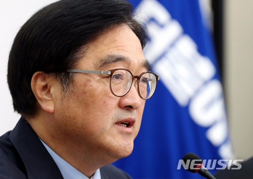 우원식 더불어민주당 원내대표(사진=뉴시스)