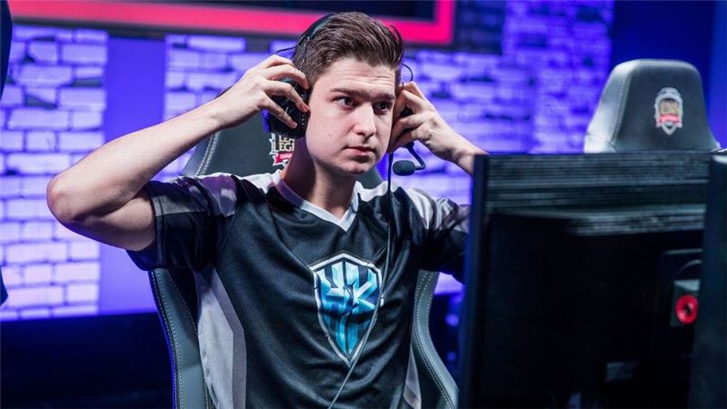H2k 게이밍 시절 미드 라이너로 활동하던 'Febiven' 페비앙 디엡스트라텐(사진=라이엇게임즈 제공).