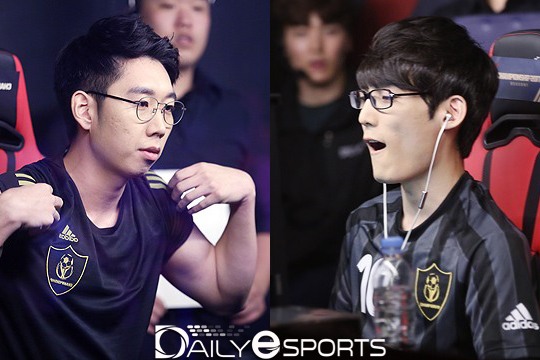 챔피언십 결승전에서 맞대결할 신보석(왼쪽)과 정재영.