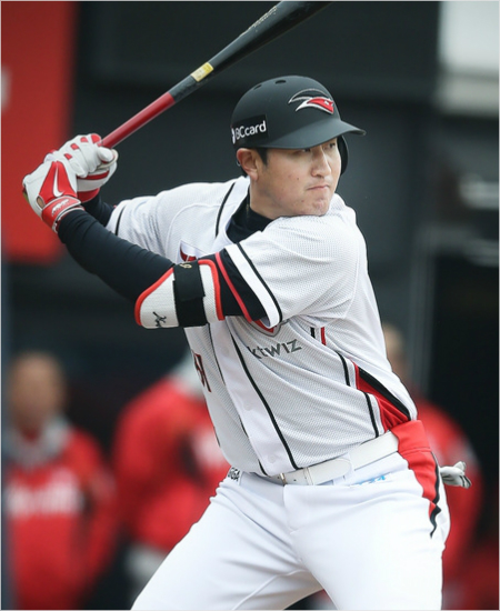 올해 KBO 페어플레이상 수상자로 선정된 kt 외야수 유한준.(사진=kt)