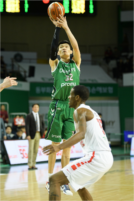 원주 DB의 간판 김주성 (사진 제공=KBL)