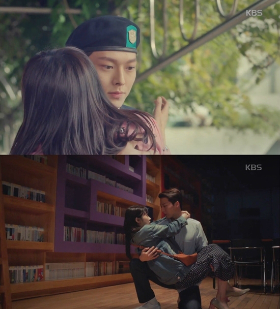 장기용은 시니컬해 보이지만 사실은 좋아하는 진주(장나라 분) 때문에 내심 어쩔 줄 몰라하는 귀여운 구석을 지닌 남길 역을 맡았다. (사진='고백부부' 캡처)