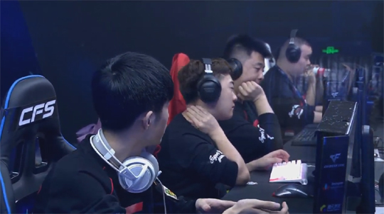 블랙 드래곤즈에 복수를 성공시켰지만 또 다른 난관을 만난 SV.(사진=CFS 중계 캡처)