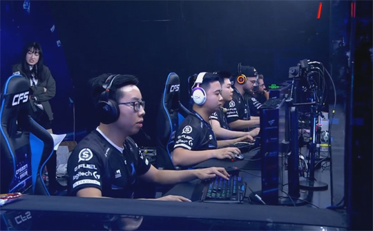 결승 진출에 실패한 STDX.(사진=CFS 중계 캡처)