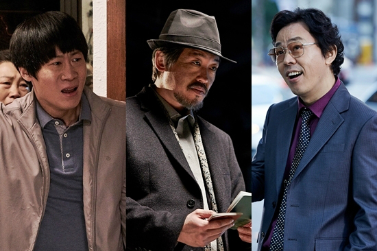 왼쪽부터 배우 진선규, 허성태, 최덕문 (사진=CJ엔터테인먼트 제공)