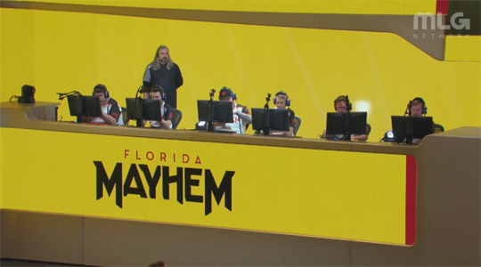 아쉬운 경기력을 보여준 플로리다 메이햄.(사진=오버워치 리그 중계 캡처)