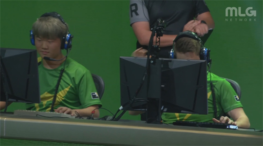 연장전 끝에 승리를 거둔 LA 발리언트.(사진=오버워치 리그 중계 캡처)