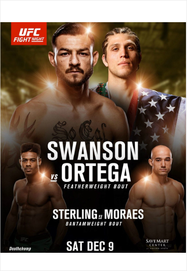 UFC 스완슨 VS 오르테가…한 명은 4연승이 깨진다