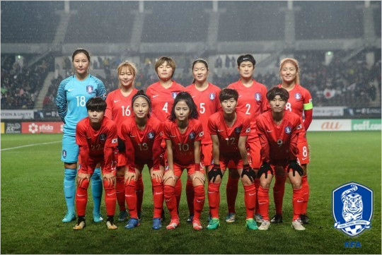 여자 축구 대표팀이 숙적 일본에 졌다. (사진=대한축구협회 제공)