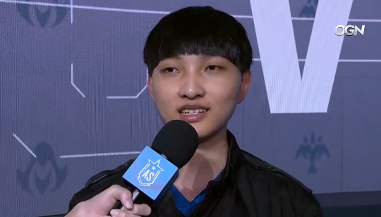 'xiye' 수한웨이. (사진=올스타 중계 캡처)