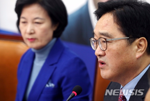 우원식 더불어민주당 원내대표(사진=뉴시스)