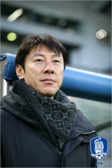 신태용 감독은 중국전 내용 면에서는 만족하지만 결과는 불만족스러웠다는 점을 강조하며 북한전은 워하는 내용과 결과 모두를 얻겠다고 각오를 다졌다.(사진=대한축구협회 제공)