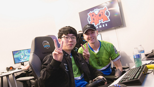 유럽 올스타로 올스타전 2017에 참가한 '이그나' 이동근. (사진=라이엇 게임즈 제공)