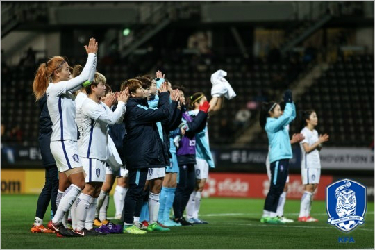 윤덕여호가 동아시안컵에서 2연패를 당했다. (사진=대한축구협회 제공)