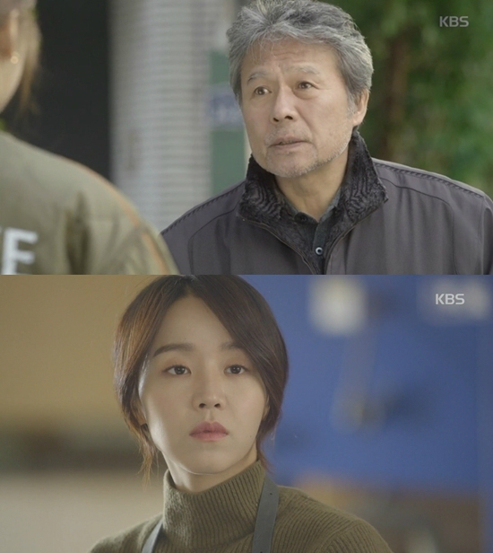 '황금빛 내 인생'에서 각각 서태수, 서지안 역을 맡은 배우 천호진과 신혜선 (사진='황금빛 내 인생' 캡처)
