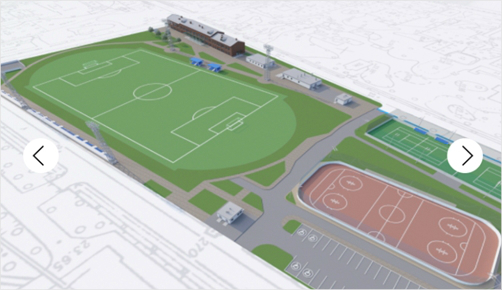 '신태용호'사 베이스캠프로 낙점한 상트페테르부르크의 스파르타크 훈련장은 새롭게 만들어지는 훈련시설이다.(사진=대한축구협회 제공)