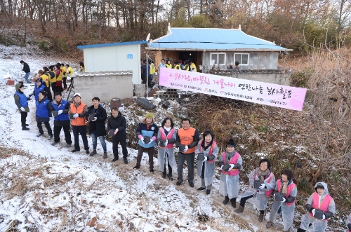 “사랑을 나눠요”…공주시, 연탄나눔 봉사