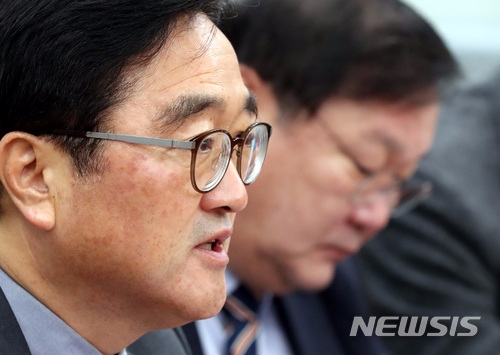 우원식 더불어민주당 원내대표(사진=뉴시스)