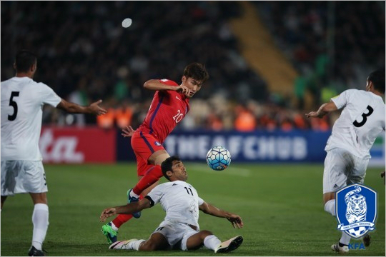 일본 J리그에서 뛰고 있는 장현수. (사진=대한축구협회 제공)