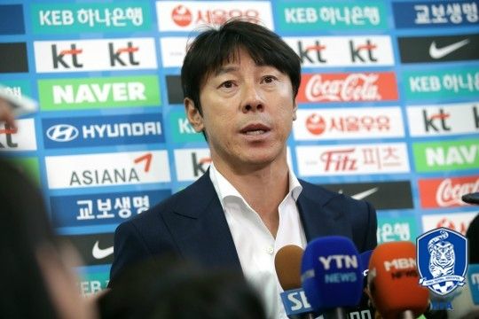 한국 축구대표팀의 사령탑 신태용 감독. (사진=대한축구협회 제공)