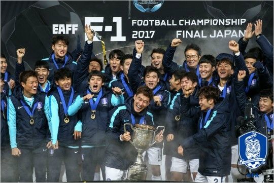 한국 축구가 동아시안컵 우승으로 2017년을 마무리했다. (사진=대한축구협회 제공)